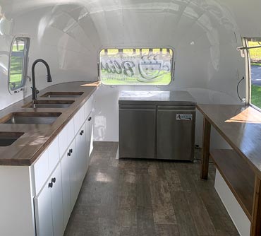 Cup of Bliss coffee roaster Airstream trailer