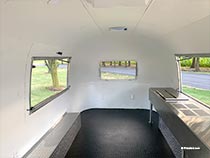 Airstream Donut Trailer interior