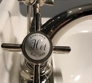 Hairstream barber Airstream classic sink handles