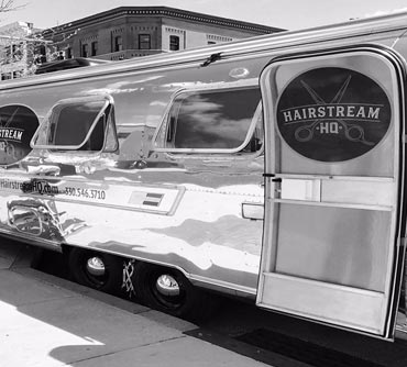 Hairstream barber trailer
