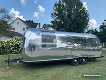 Perfect North Slopes hot chocolate Airstream trailer