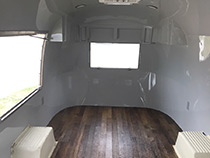 Airstream pet supply trailer
