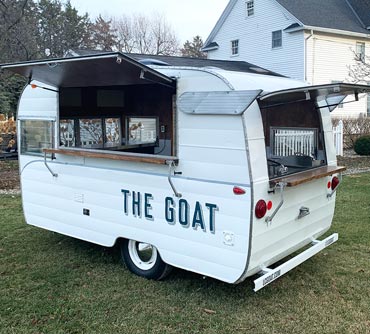 Shasta trailer The Goat Bar