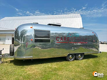 Carestream Vista Living dementia assistance trailer