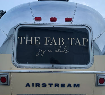 The Fab Tap Airstream bar trailer