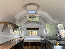 Airstream custom camper interior