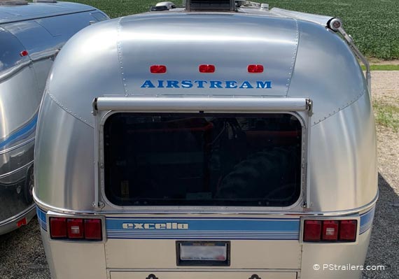 Airstream Excella after panels replaced on top